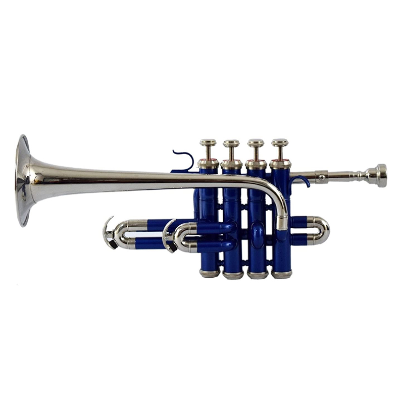 Piccolo Trumpet Nickel 4 Valve with Box Chopra 